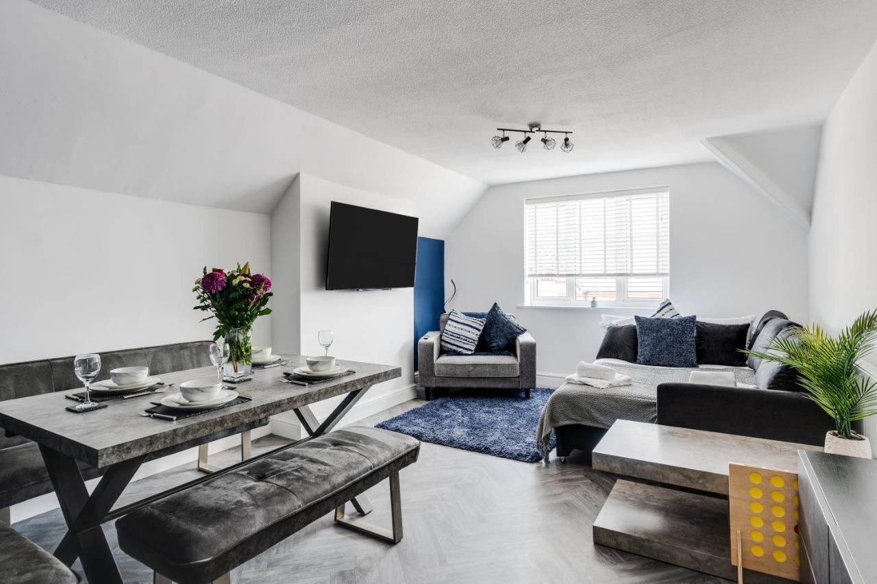 St David'S - Stylish 2 Bed Apartment, Free Parking, Close To Beach Lytham St. Annes Eksteriør bilde