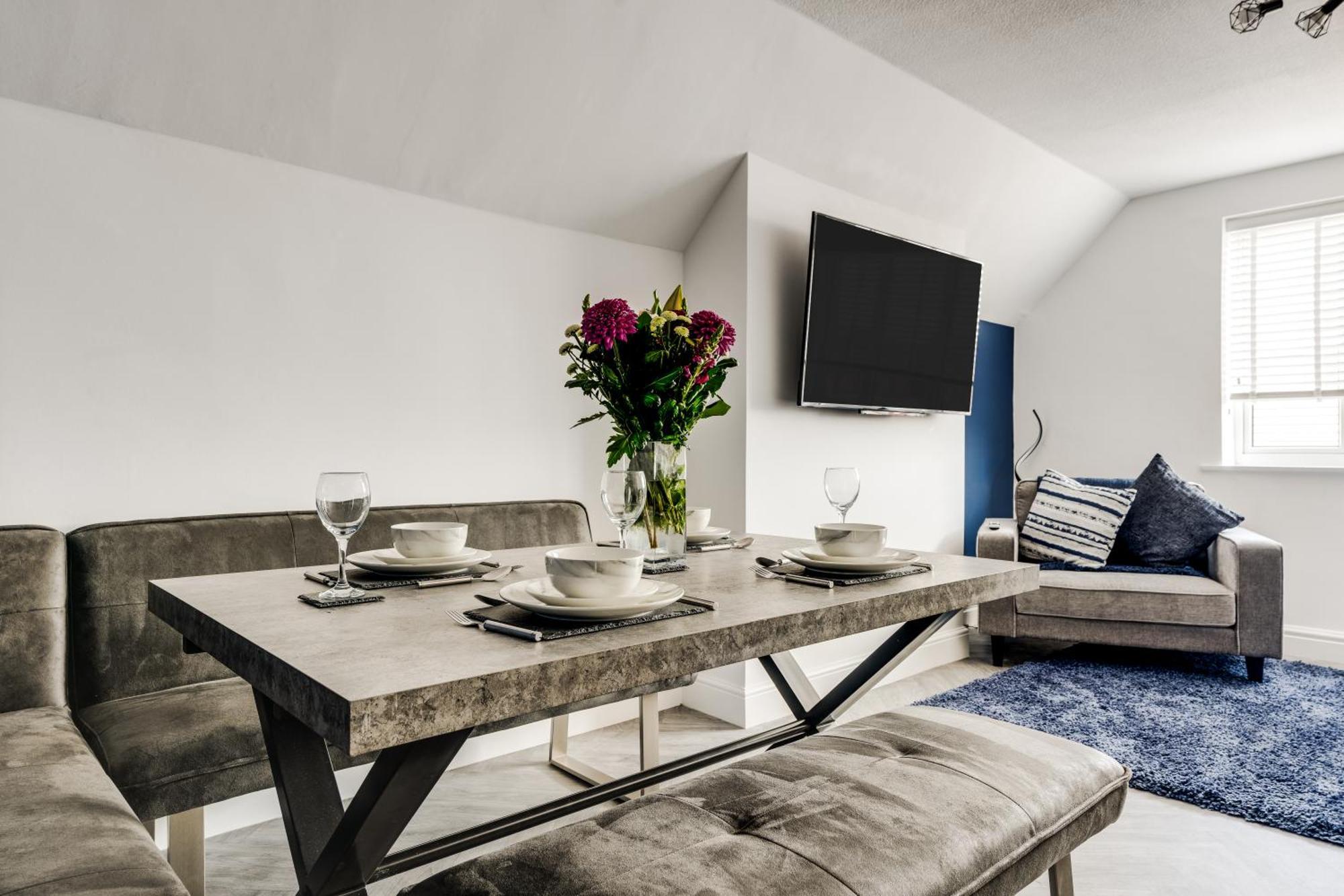 St David'S - Stylish 2 Bed Apartment, Free Parking, Close To Beach Lytham St. Annes Eksteriør bilde