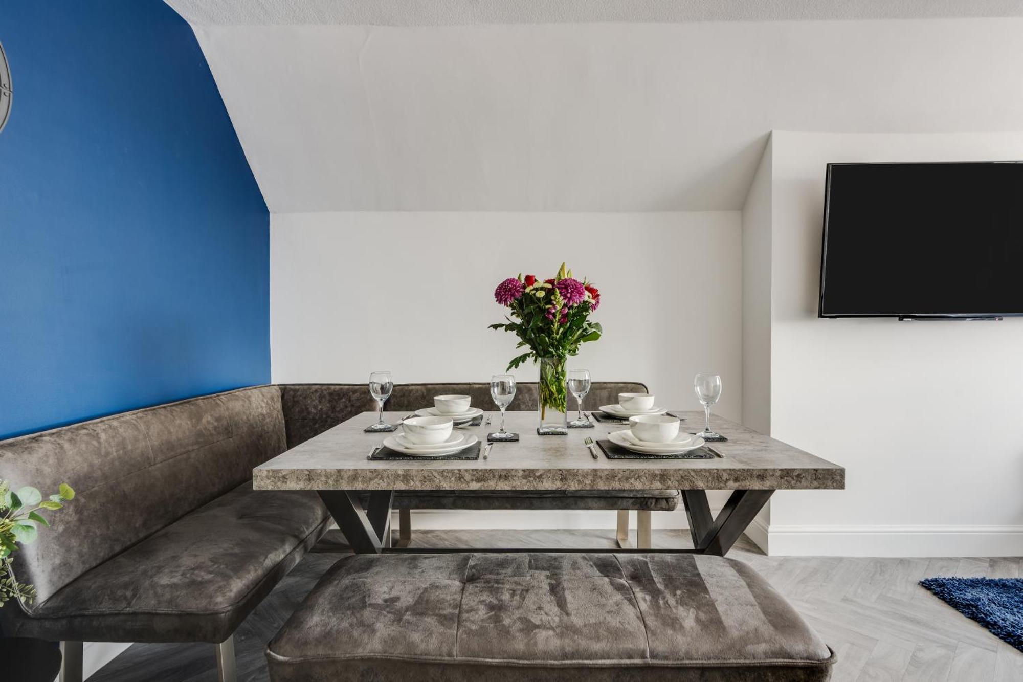 St David'S - Stylish 2 Bed Apartment, Free Parking, Close To Beach Lytham St. Annes Eksteriør bilde
